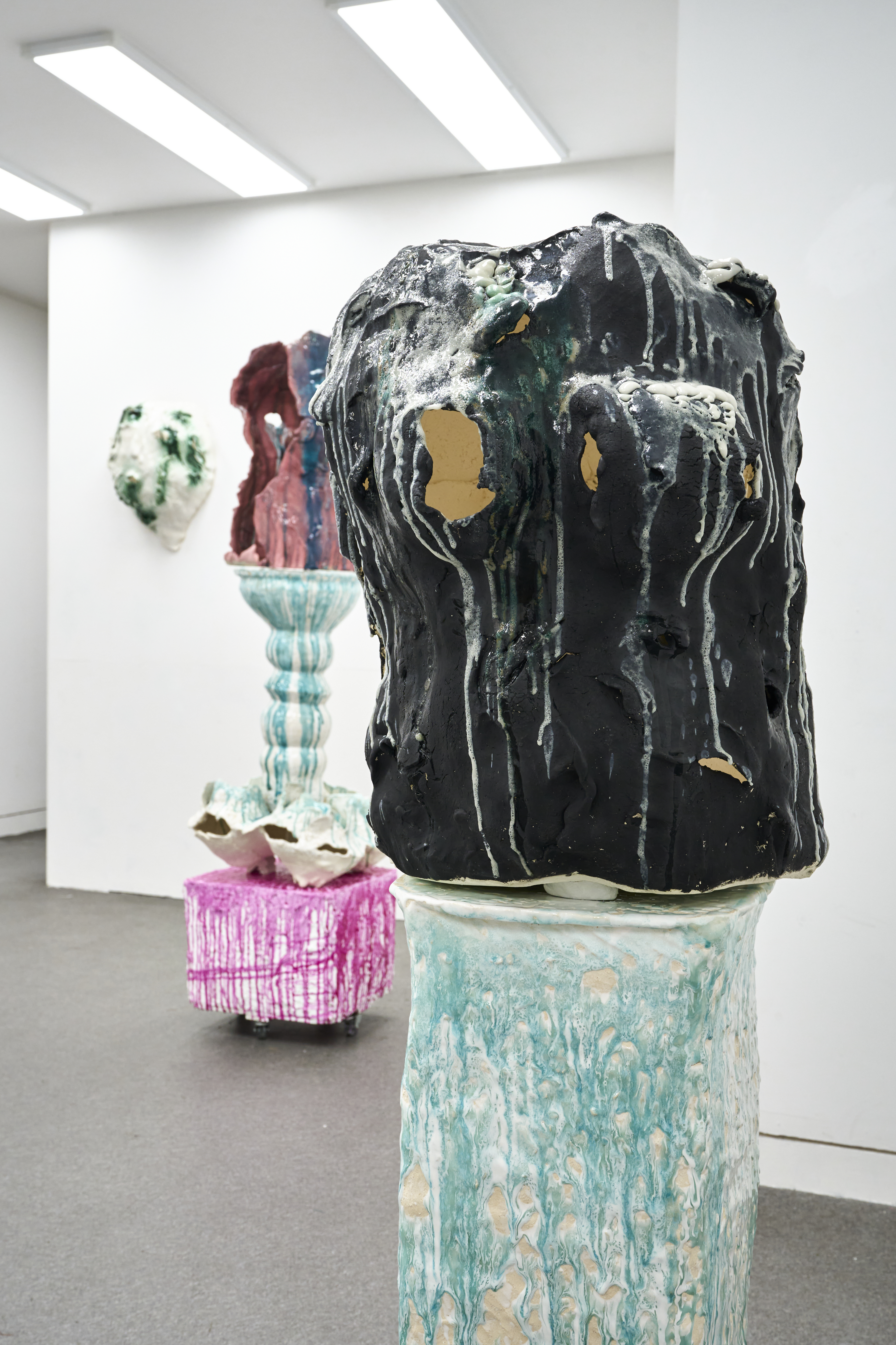 Exhibition view of *Molting*, photographed by Chul-lim Choi