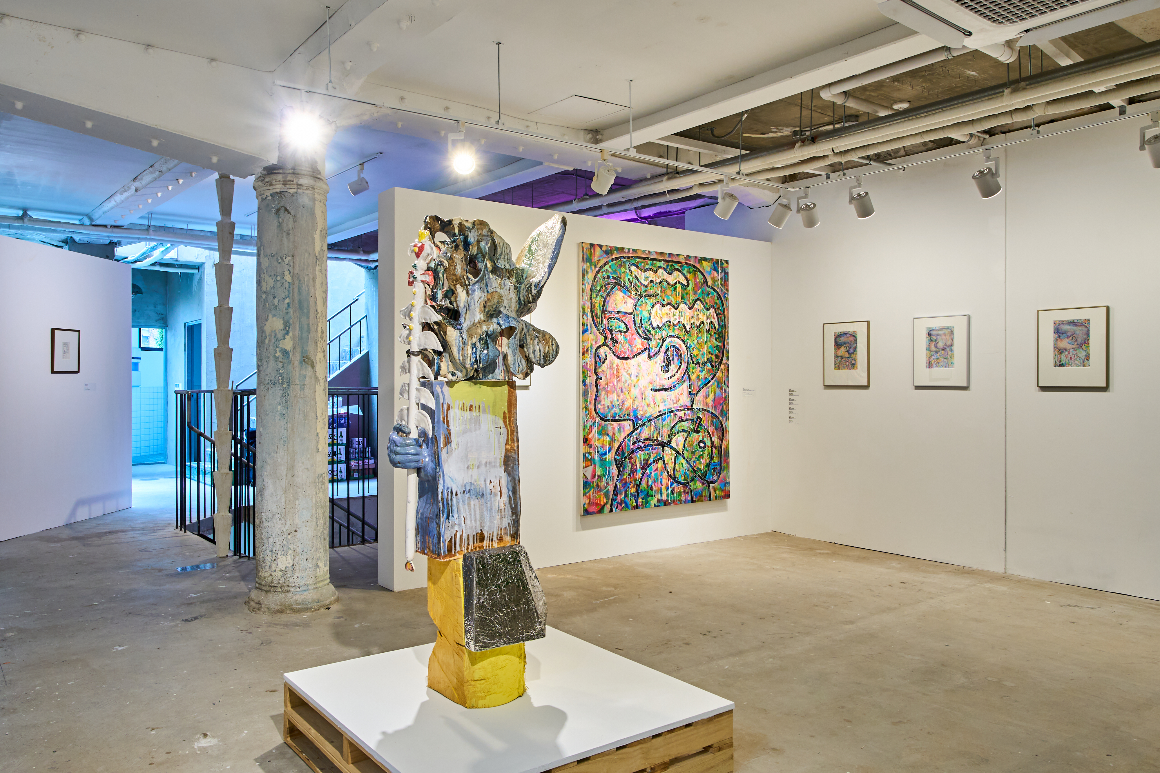 Exhibition view of  *Washingtonia*, photographed by Chul-lim Choi